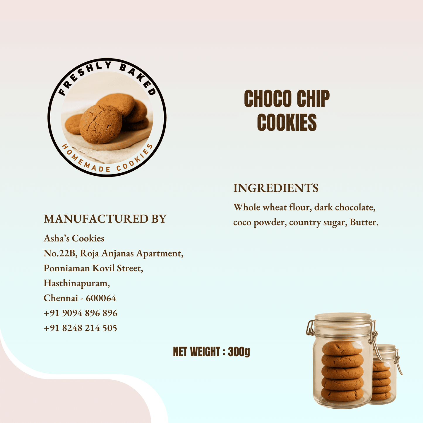 Wheat Choco Chip Treats