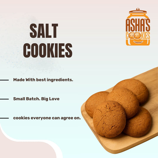 Whole Wheat Salt Cookies