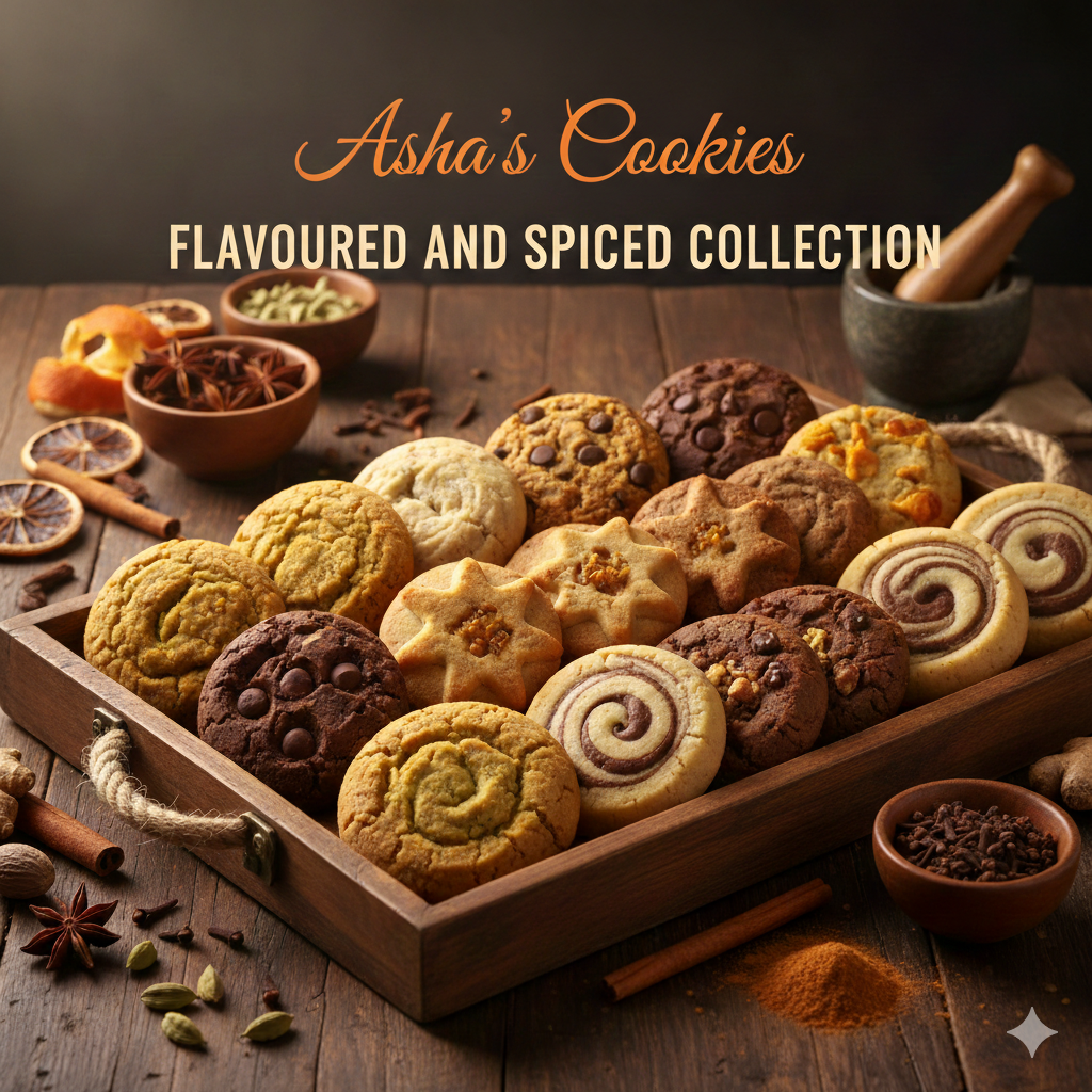 Flavoured and Spiced Cookies