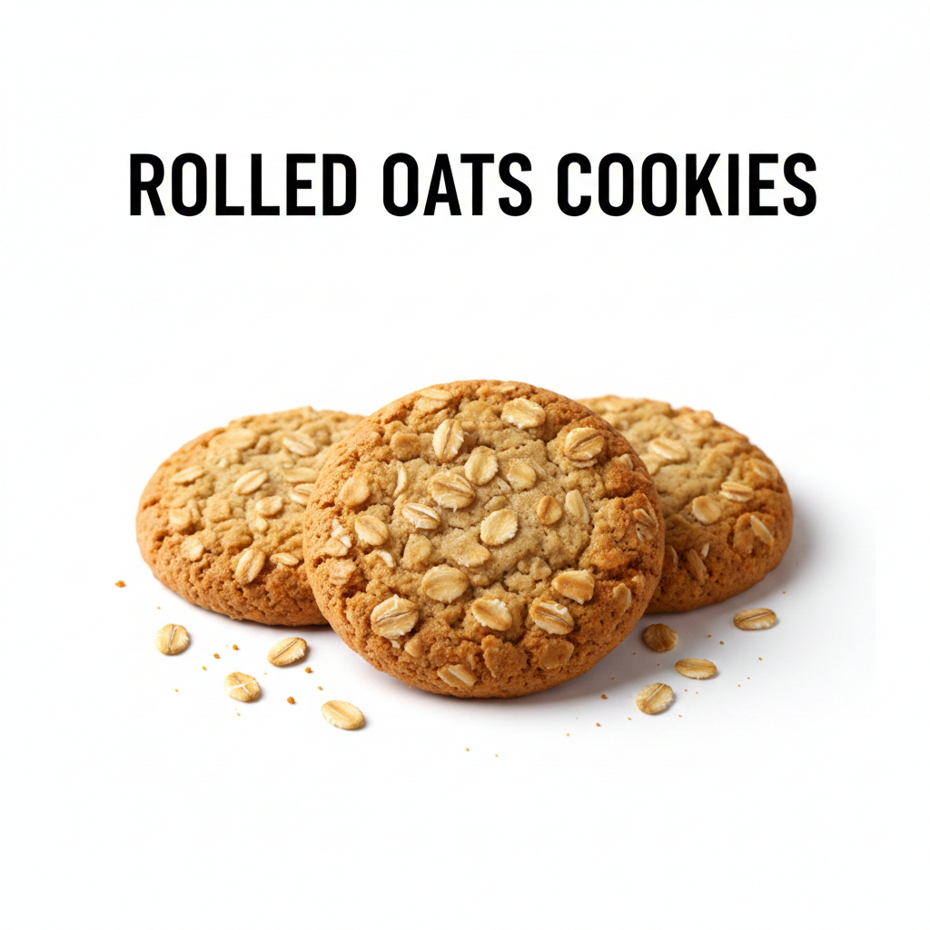 Healthy Rolled Oats Cookies