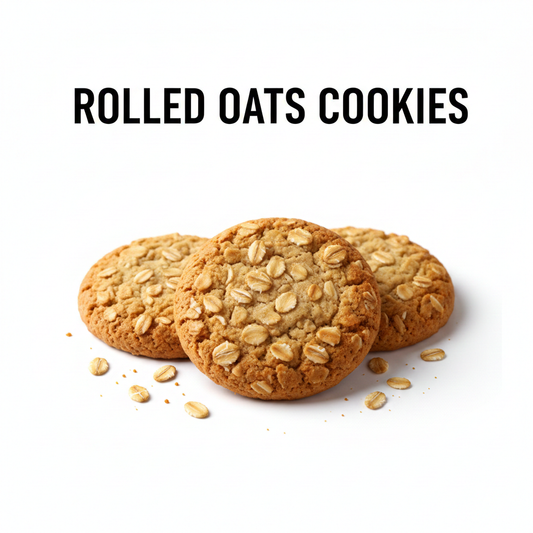 Healthy Rolled Oats Cookies