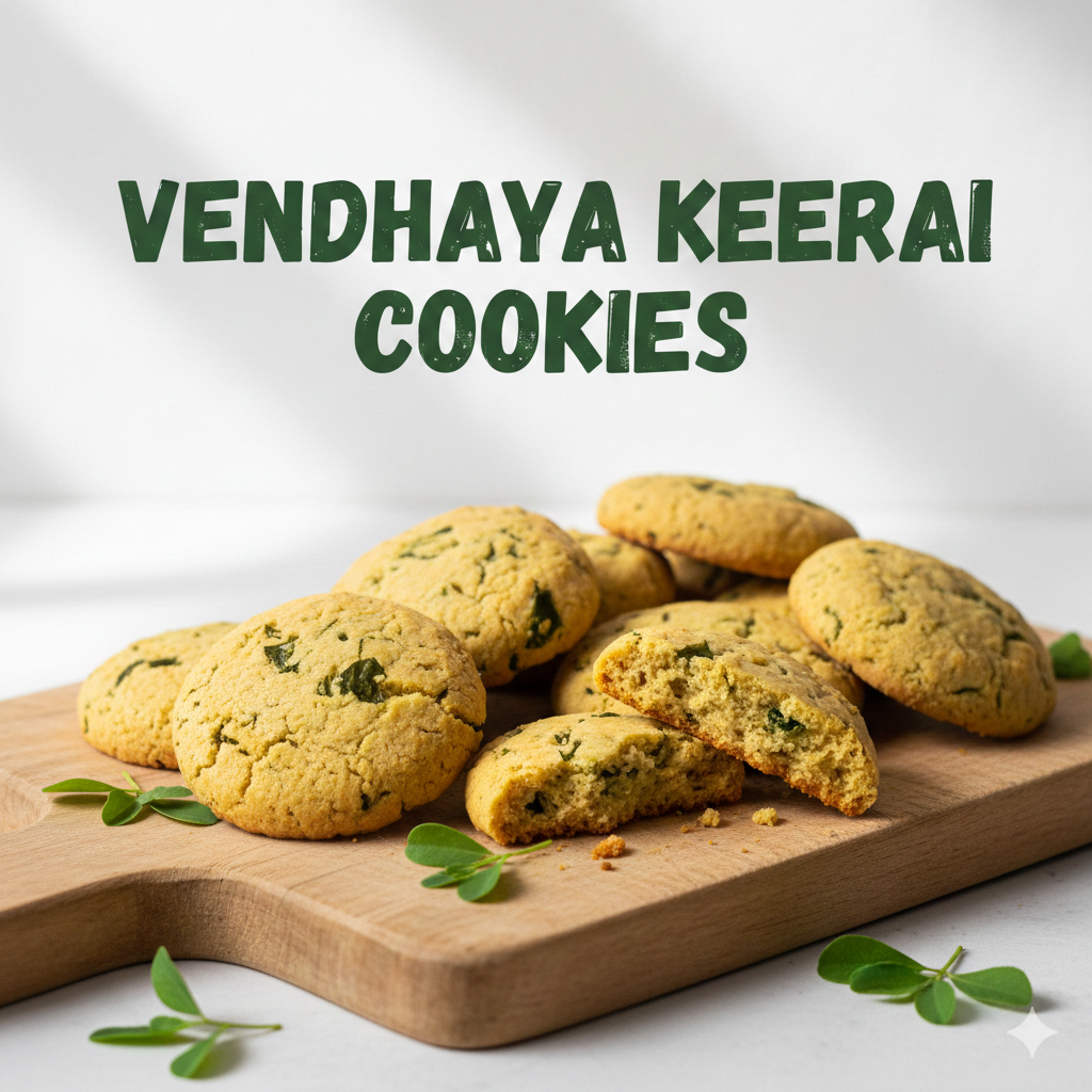 Diabetic-Friendly Vendhaya Keerai Cookies