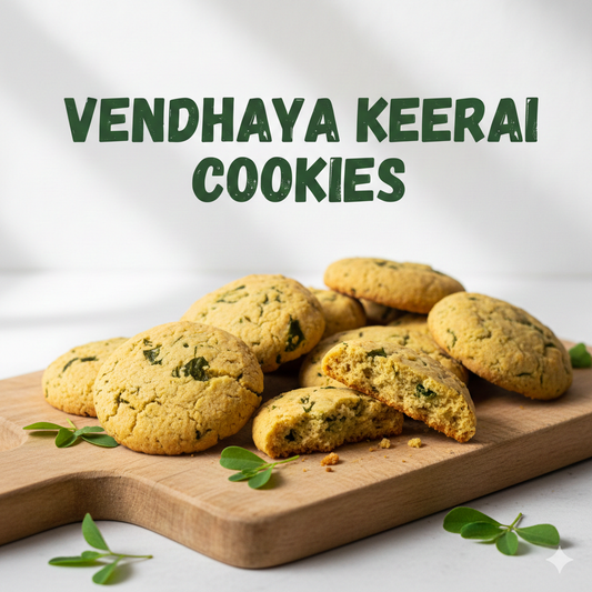 Diabetic-Friendly Vendhaya Keerai Cookies