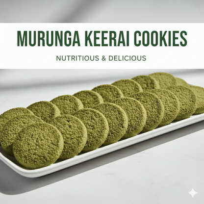 Murunga Keerai Cookies
