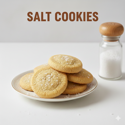 Whole Wheat Salt Cookies