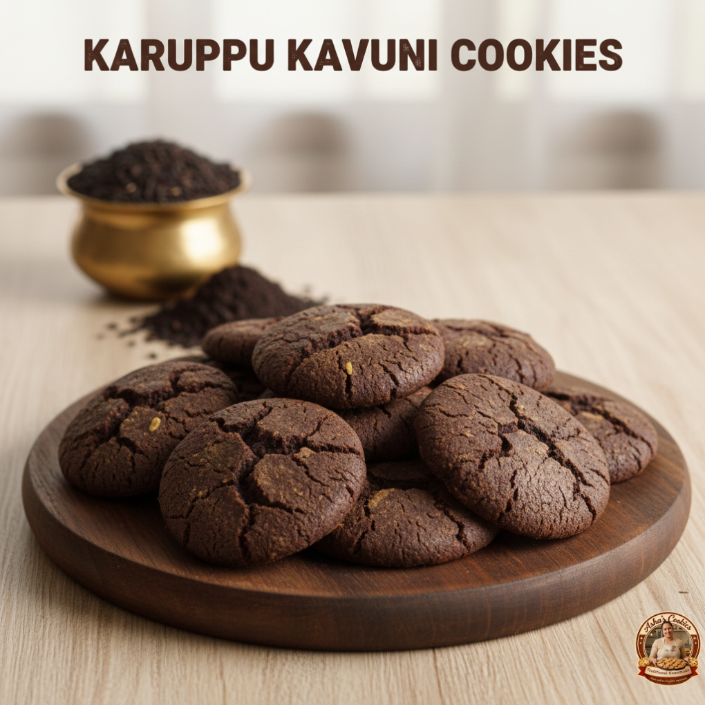 Exotic Black Rice Cookies