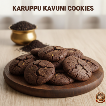 Exotic Black Rice Cookies