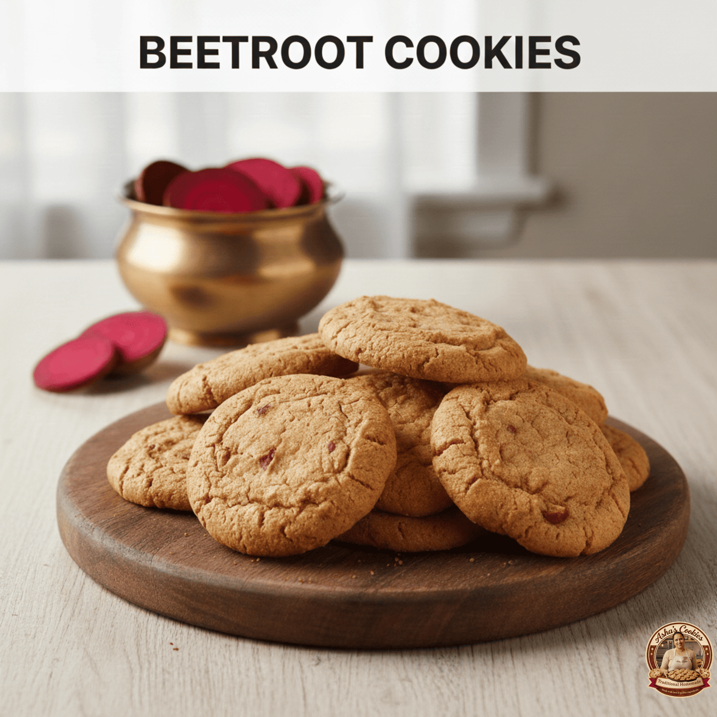Beetroot cookies