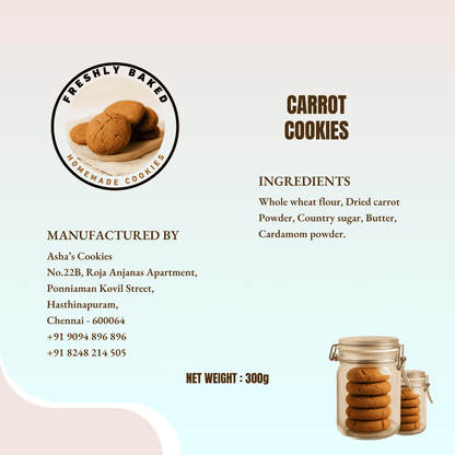 Carrot cookies