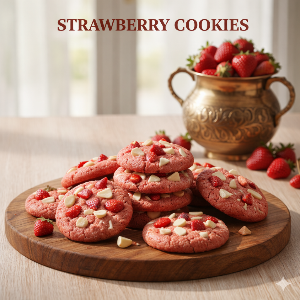 Strawberry Cookies