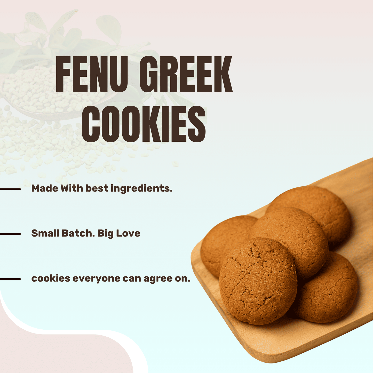 Diabetic-Friendly Vendhaya Keerai Cookies