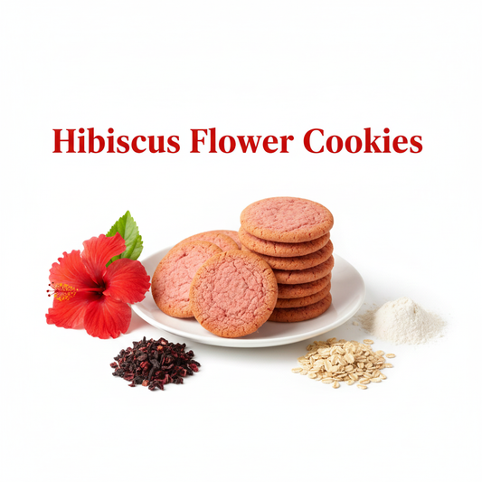Hibiscus Flower Cookies
