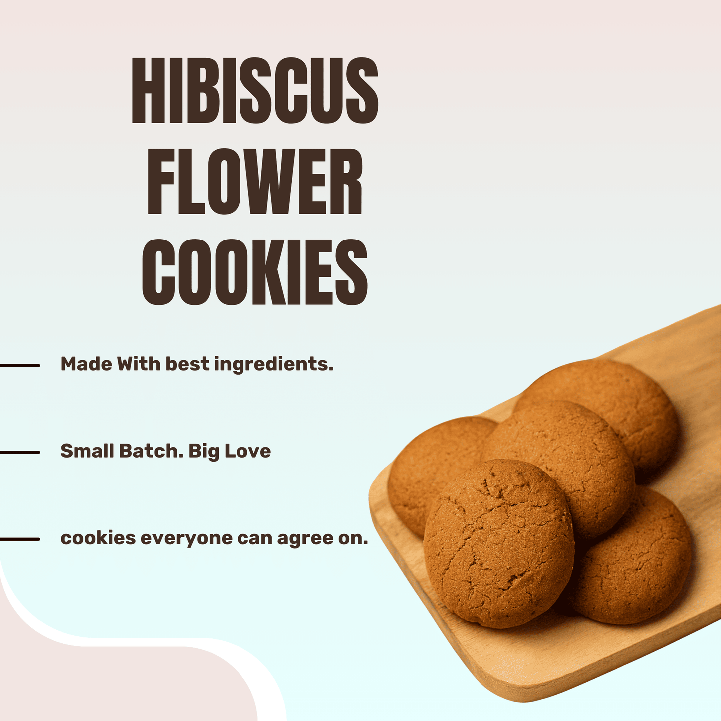 Hibiscus Flower Cookies