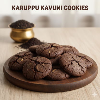 Exotic Black Rice Cookies