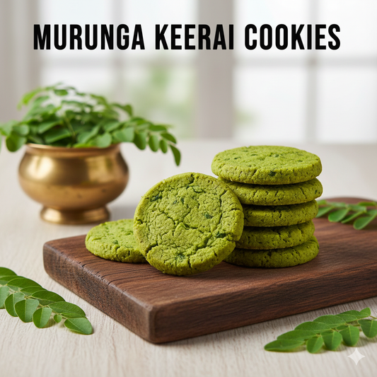 Murunga Keerai Cookies