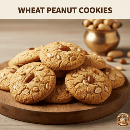 Peanut-Infused Wheat Cookies