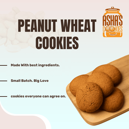 Peanut-Infused Wheat Cookies