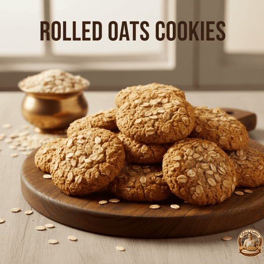 Healthy Rolled Oats Cookies