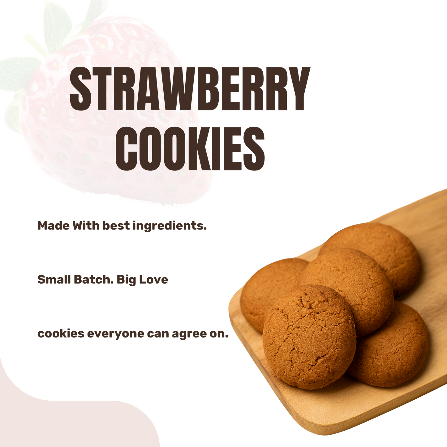 Strawberry Cookies