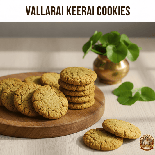Vallarai Keerai Cookies