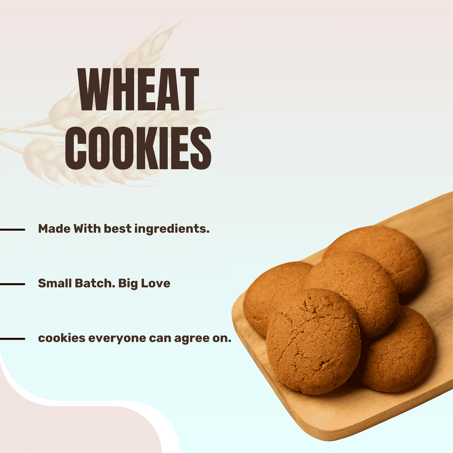 Wholesome Wheat Cookies