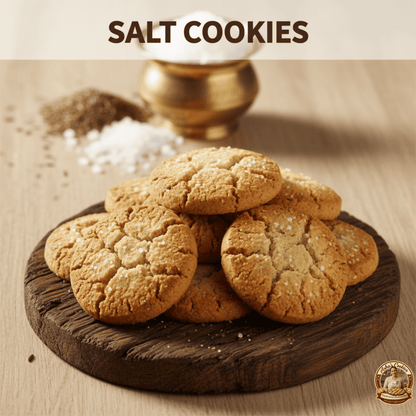 Whole Wheat Salt Cookies