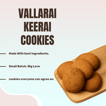 Vallarai Keerai Cookies