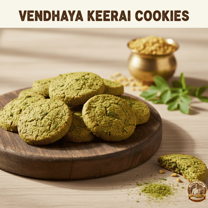 Diabetic-Friendly Vendhaya Keerai Cookies